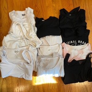 Women’s 13-Piece Tops Bundle – Sizes S & XS (Old Navy, SO, JoyLab, Aeropostale)
